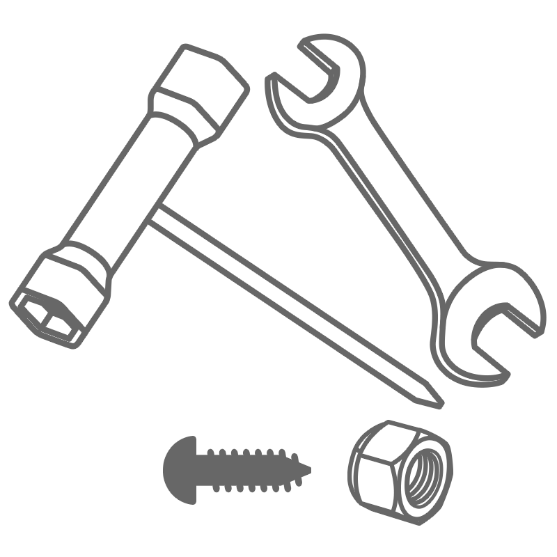 Screws and wrenches