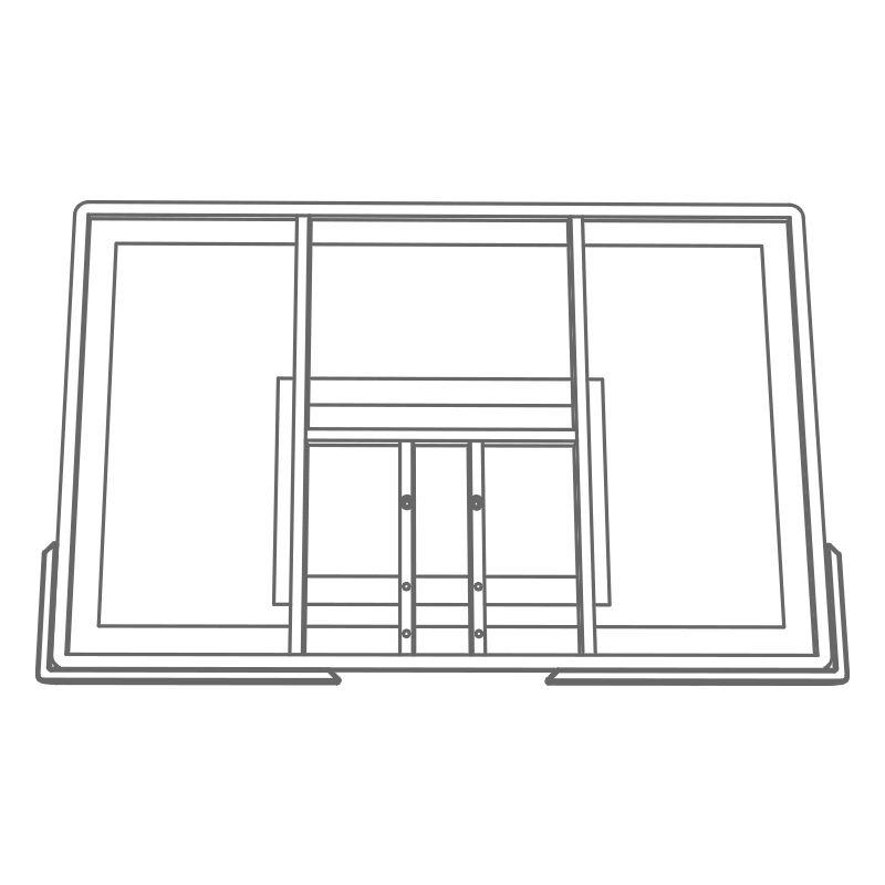44" PC Backboard