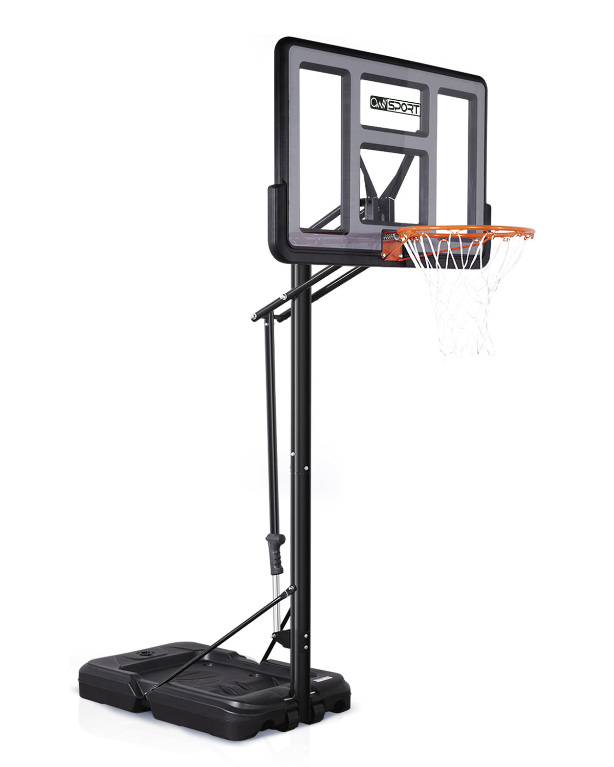AWII Sport 44" Portable Basketball Hoop – Full View