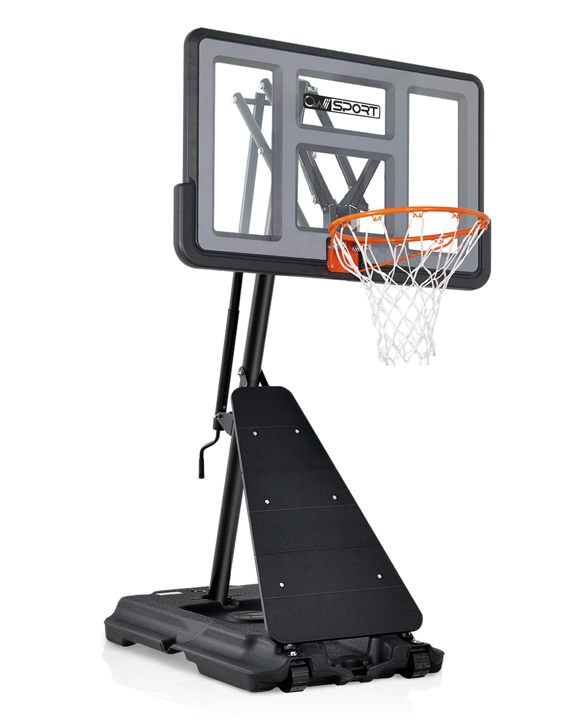 AWII Sport 48" Portable Basketball Hoop – Full View